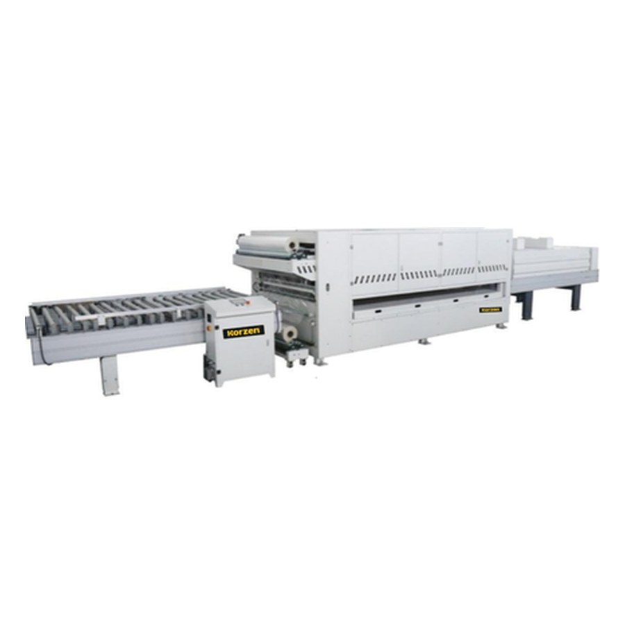 Shrink wrapping machines